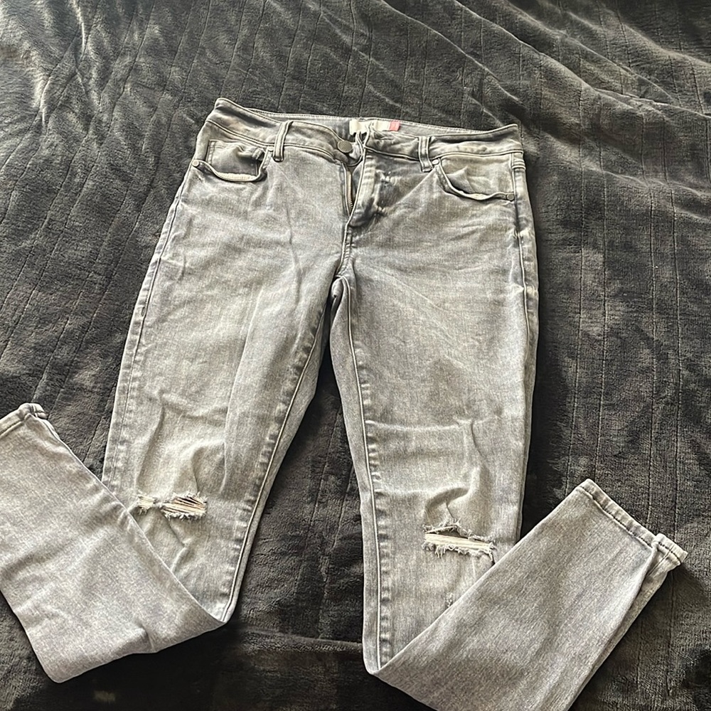 Gray Cabi high skinny jeans
